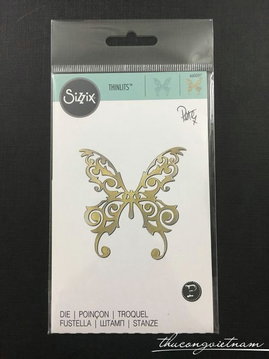 660097-Khuôn cắt Sizzix Thinlits Magical Butterfly 